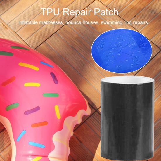 1 Roll Repair Patch Self-Adhesive Strong Adhesion Waterproof Clear Inflatable Swimming Pool Umbrella Repair Patch