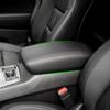 Мягкий кожаный чехол на подлокотник для Jeep Grand Cherokee 2011-автомобильный Стайлинг, центральный подлокотник, кожный чехол, наклейка, отделка