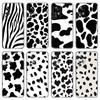 Black And White Dalmatian Cow Zebra Texture Case For Xiaomi Mi 10T 11i 11T Note 10 11 Lite NE POCO F3 M3 X3 GT NFC M4 X4 Pro 5G