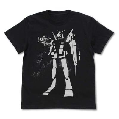 Футболка Cospa Mobile Suit Gundam White Guy of the Federation ЧЕРНАЯ, размер M
