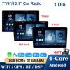 Universal 1 Din 7" 9" 10"2+32G Android Radio Auto Android 9.1 Car Player Support Mirror Link Rear View WIFI GPS BT FM Steering Wheel Control