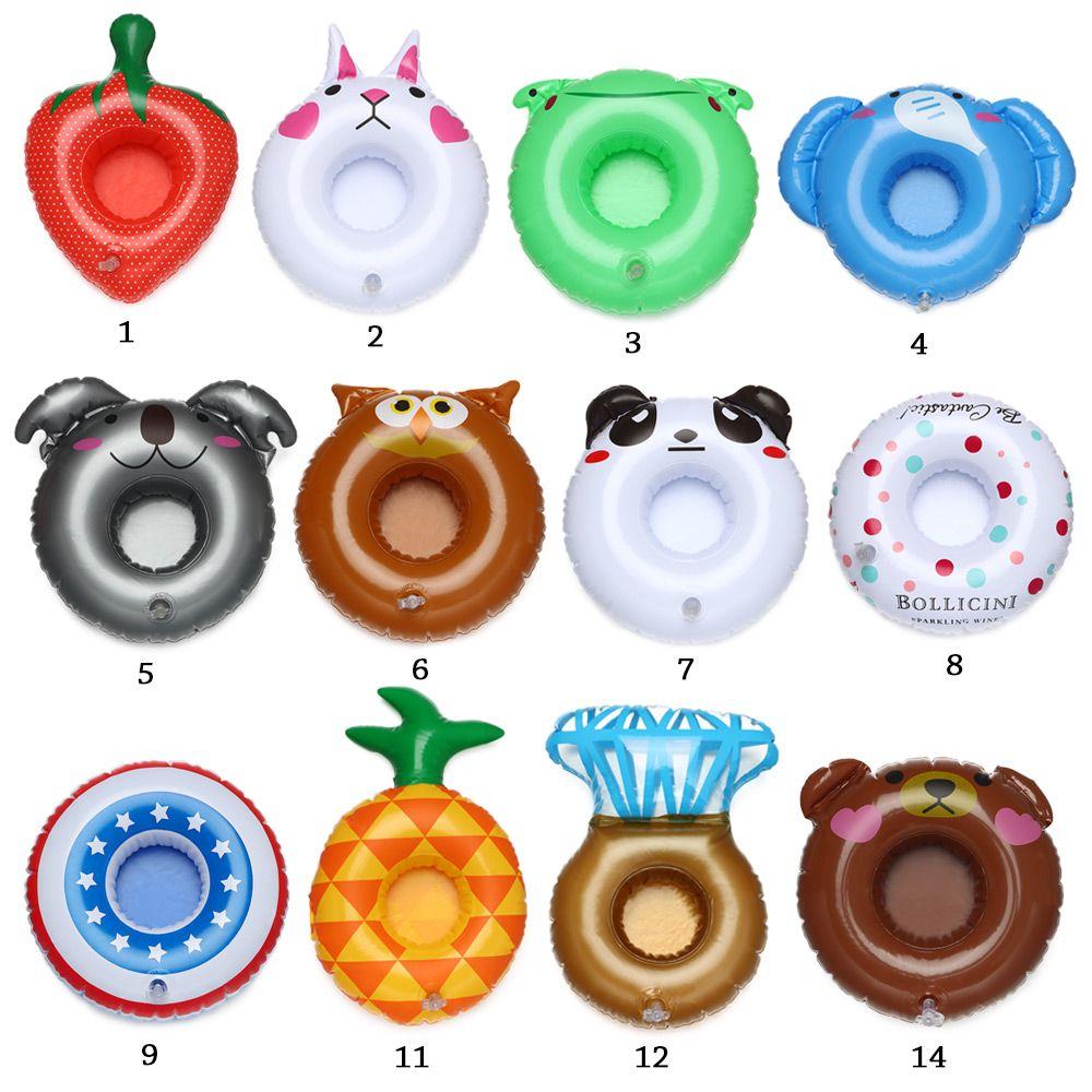 Украшение вечеринки, поплавки для напитков, надувные держатели для напитков, поплавок для бассейна, надувные подставки для чашек