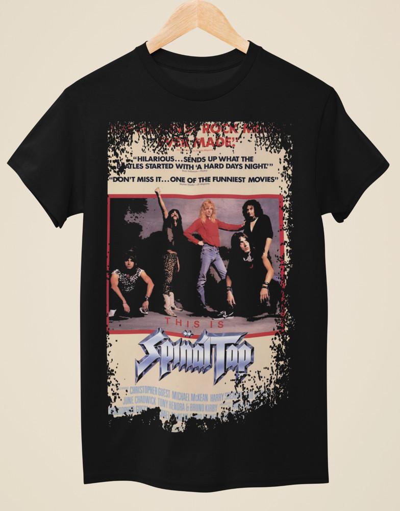 Это Spinal Tap - Черная футболка унисекс, вдохновленная кинопостером