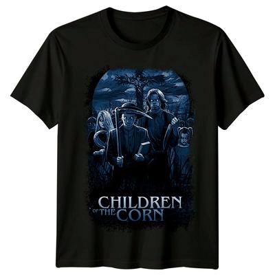Children Of The Corn 1985 Movie Poster Inspired Tshirt Retro 80s Tee Unisex