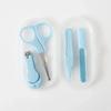 Newborn Nail Care Clipper Set Baby Manicure Set Safe Scissor Cutter 4-piece Set Child Care Healthcare Kits Baby Care Tools