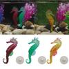 Aquatic Fish Tank Toy Pet Products Silicone Seahorse Ornaments Aquarium Decoration