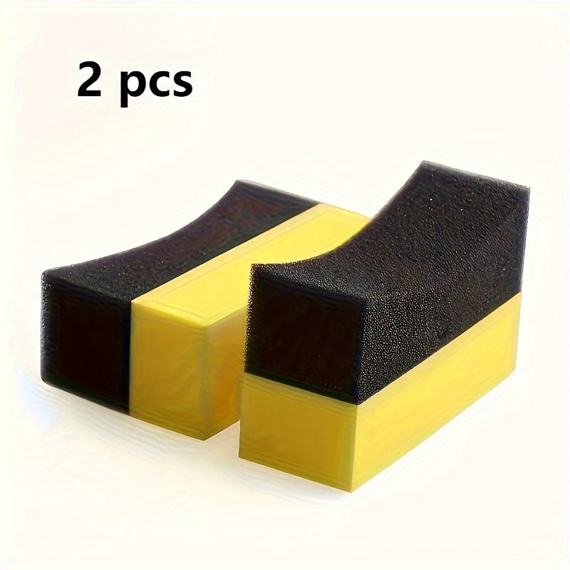 2 шт./компл. Автомобильные щетки Губки Инструменты Щетка для чистки ступиц шин Нанесение воска Полировка Бытовая чистка Губки Щетки