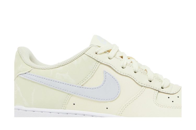 Kids' Sneakers Nike Air Force 1 Low Pale Ivory Sea Glass (GS) Pale Ivory/Sea Glass/White/Football Grey