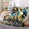 HD Heroes of Might and Magic Retro Game Soft Flannel Blanket,Throw Blanket Comfortable Blanket for Picnic Beds Sofa Home Bedroom