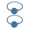 2Pcs Helpful Curtain Tiebacks Modern Fixing Minimalistic Ferris Wheel Curtain Tiebacks Bedroom Supplies