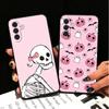 Pink Style Skull Witch Soft Phone Case for Samsung A17 A37 A57 A16 A26 A36 A56 A15 A25 A35 A55 A14 A24 A34 A54 A13 A23 A33 A53 A