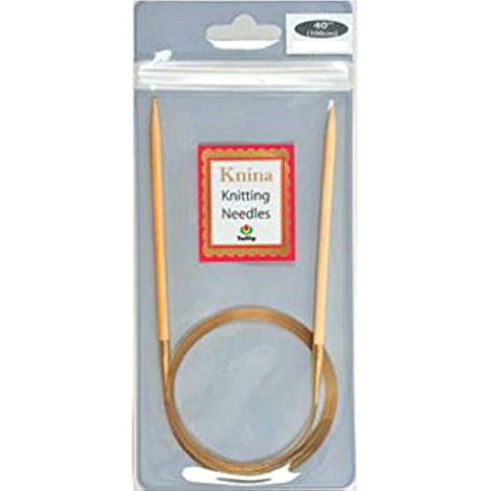 Круговые спицы «Knina Swivel Knitting Needles» (Круговые спицы Nina) Бамбуковые спицы для вязания ...