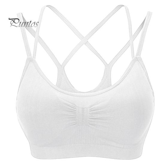 Женский спортивный бюстгальтер с несколькими бретелями, открытой спиной, пуш-ап, быстросохнущий, без косточек, бесшовный спортивный бюстгальтер со съемными подкладками