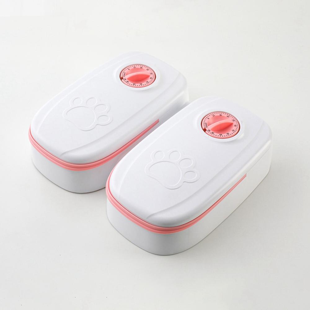 Automatic Pet Feeder Smart Cat Food Dispenser For Wet and Dry Food Dispenser Timer Bowl Auto Feeder For Cat 2 Meals