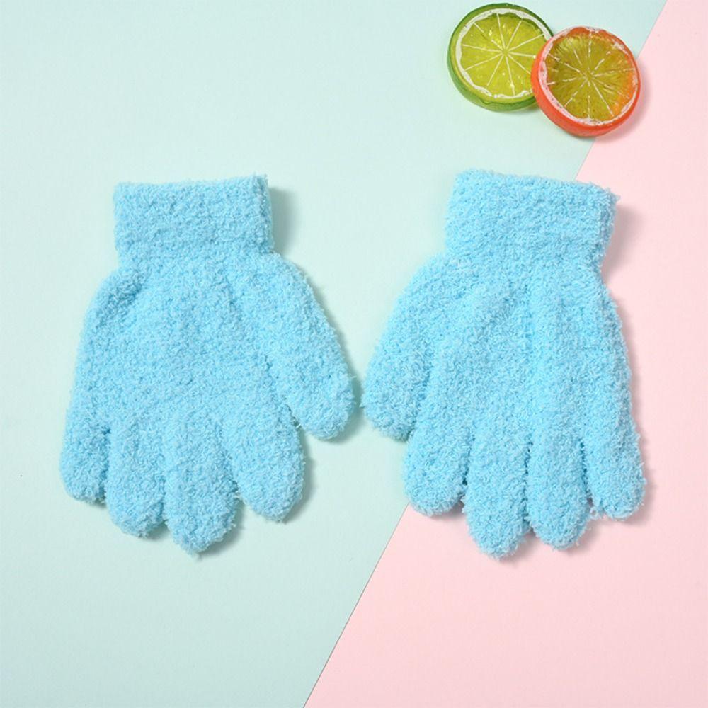 Thicken Warm Mittens Warm Writing Gloves Fashion Children Gloves Winter