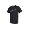 Nike Футболки Мужские Черные С Круглым Вырезом Умеренный Прямой Крой DQ1930-010