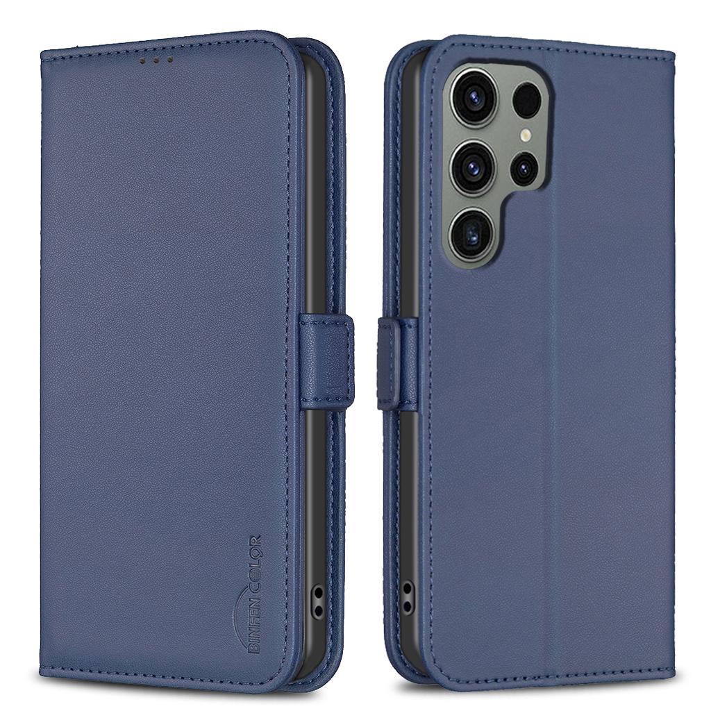 Магнитный кожаный чехол для Samsung Galaxy A16 A06 A55 A35 A15 A05 S25 S24 S23 S22 S21 S20 Ultra Holster Flip Cover Wallet Phone Bags для Samsung