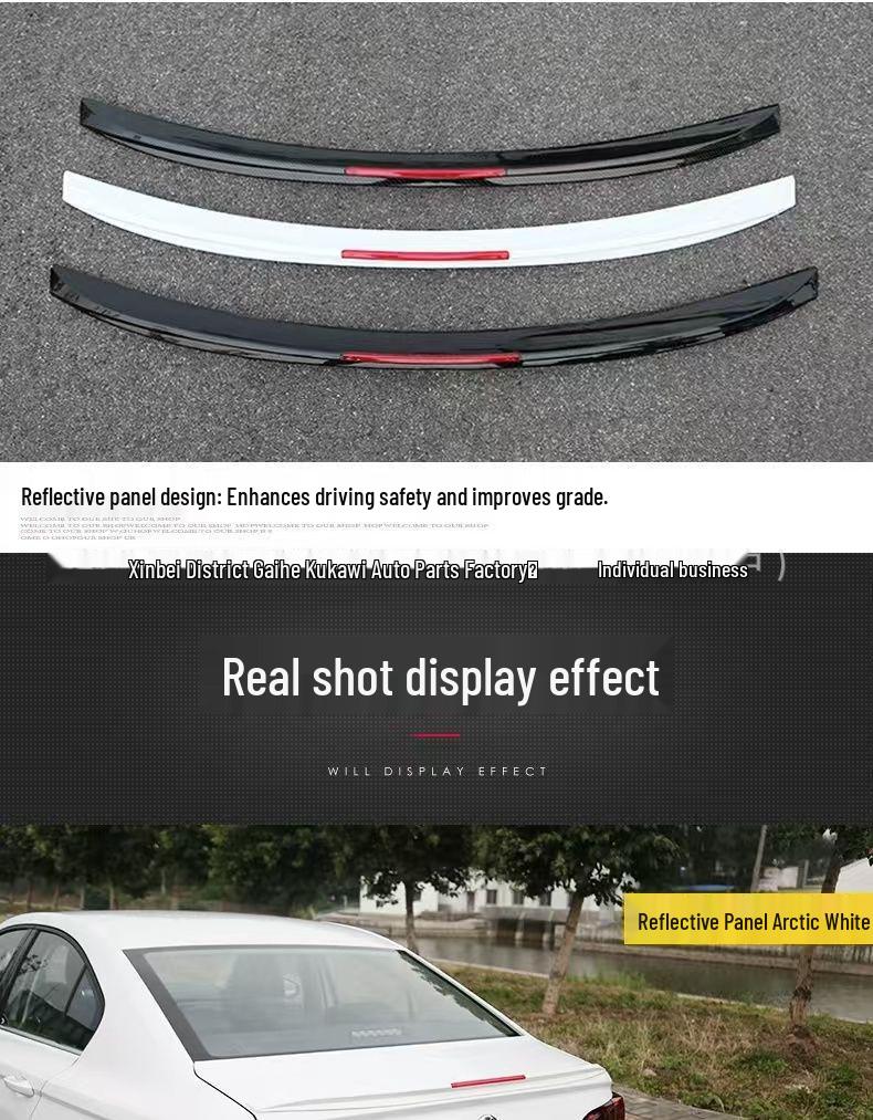 Окрашенный ABS-спойлер на багажник для VW Bora Special Edition 2019