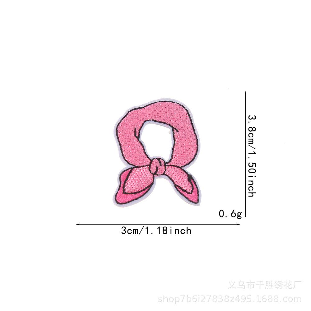 Cartoon Pattern Embroidery Cloth Sticker Clothing Cap Accessories Hot Melt Adhesive Cloth Sticker Down Jacket Hole Patch Sticker