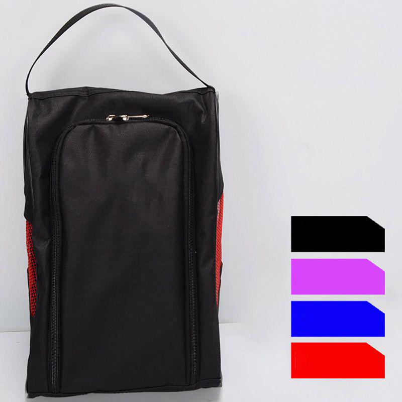 Сумка для обуви для гольфа, дышащая, портативная, водостойкая, на молнии, чехол для обуви
