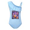 5029 Детский купальник для девочек с принтом Руми Мира Зои Цельный купальник для плавания Купальник