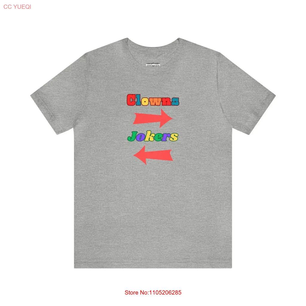 Clowns And Jokers Cool Funny Nostalgia Husband Gift Fun Unisexs Tee Woolen Clad Wolf Gifts For Him Her Vintage Versatile