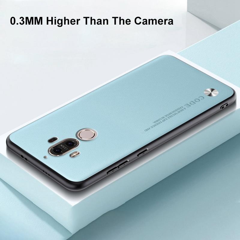 Роскошный чехол из искусственной кожи для Huawei Mate 9 Pro Mate9 Задняя крышка Силиконовый чехол для телефона с полной защитой для Huawei Mate 10 Pro Mate10