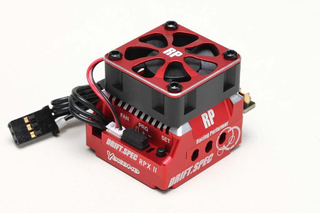 YOKOMO Competition ESC Drift Electric Car Speed Controller RPX-2 (Red) R.Performer BL-RPX2DR