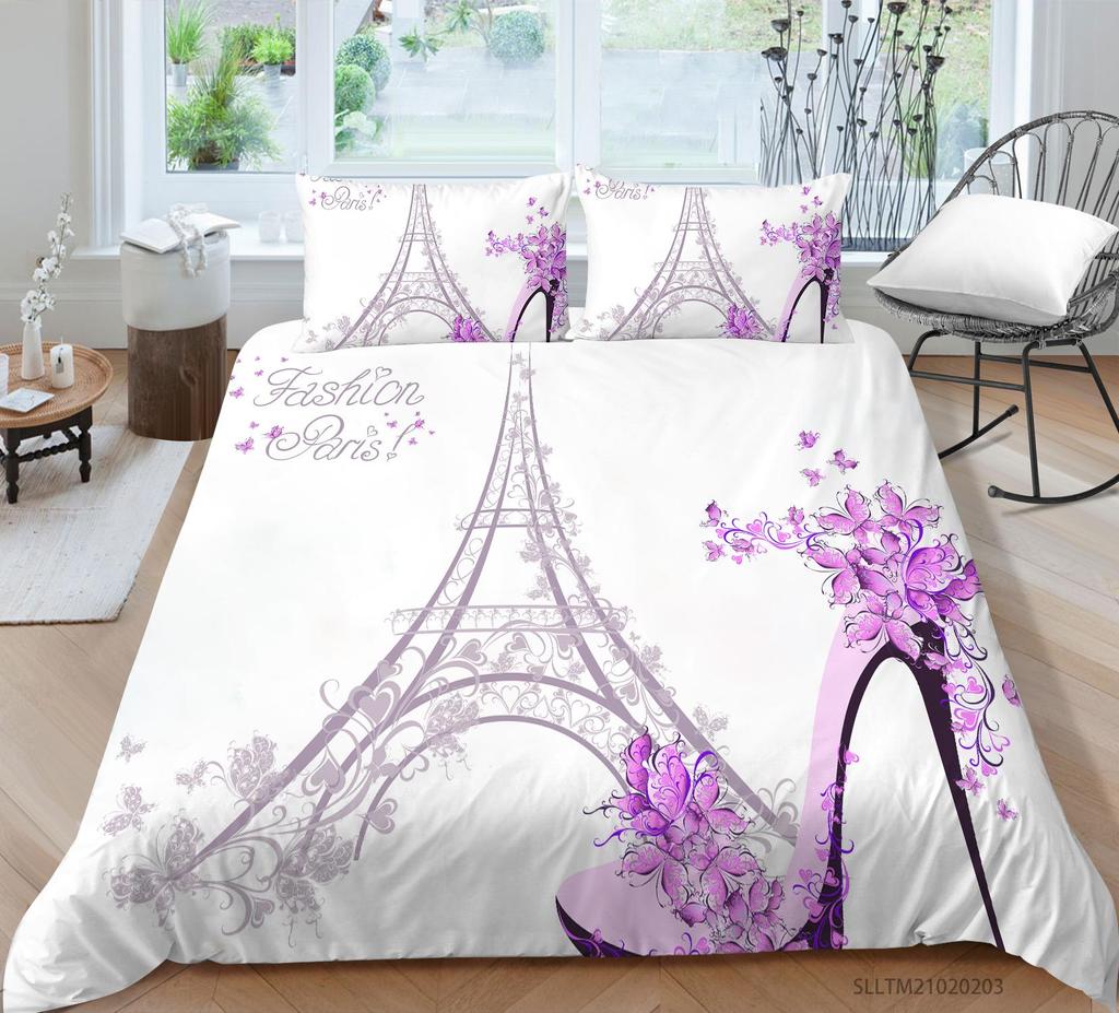 Scenery Duvet Cover 3D Printing Soft Bedding Cover Queen Single Size Luxury Home Textiles Girl Woman Bed Set Gift