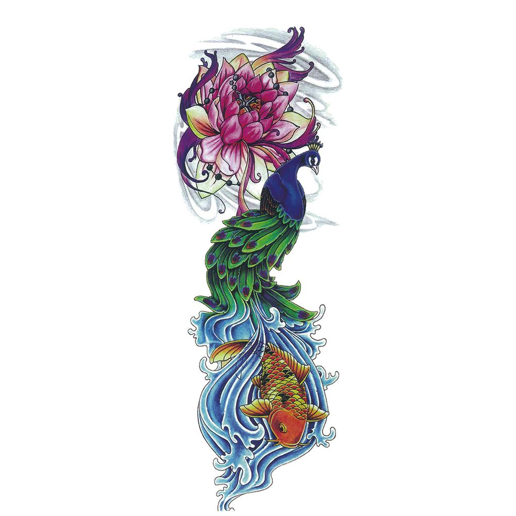 Men and Women Arm Temporary S Sticker Fake Tatoo Hot 3D Waterproof