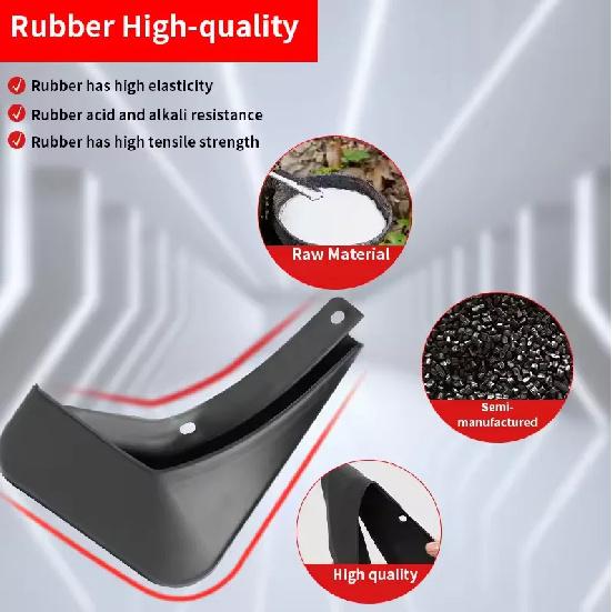 Mud Flaps Fit for Tesla MODEL3 2016-2023 2017 2018 2019 Mudguards Tire Fenders Splash Proof Accessories Wheel Guards 4ps