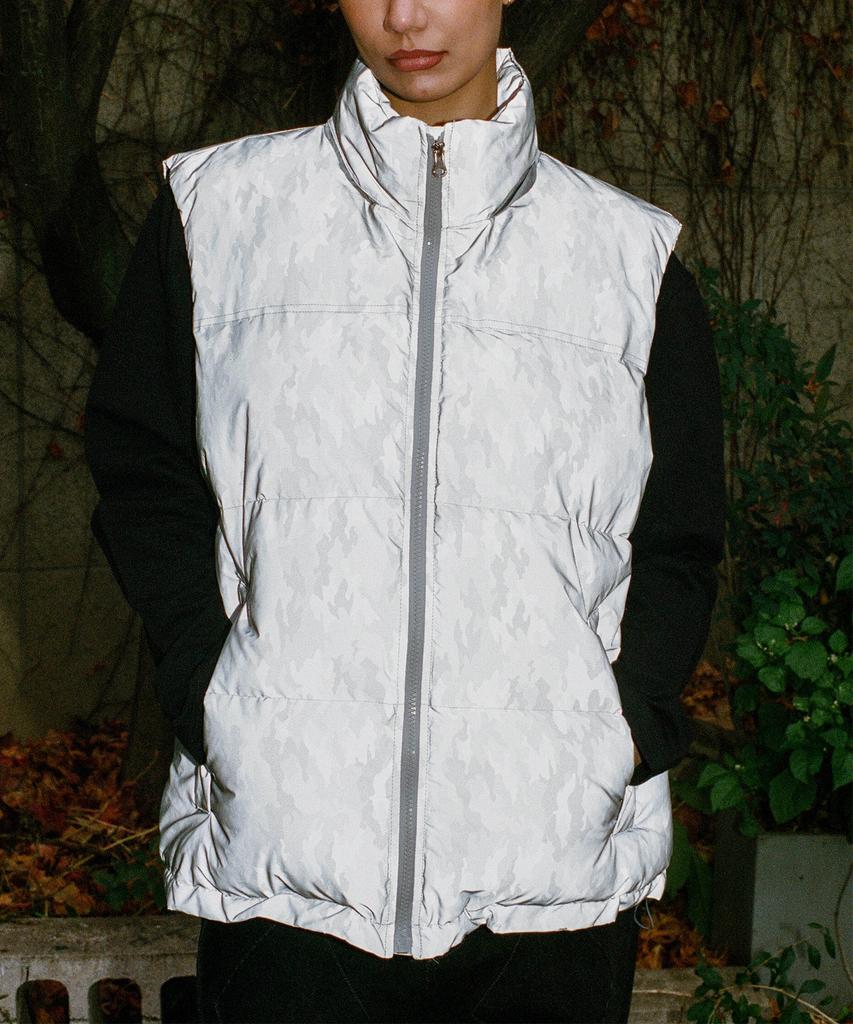 F8Ke Chemical Club Camo Reflective Padded Vest