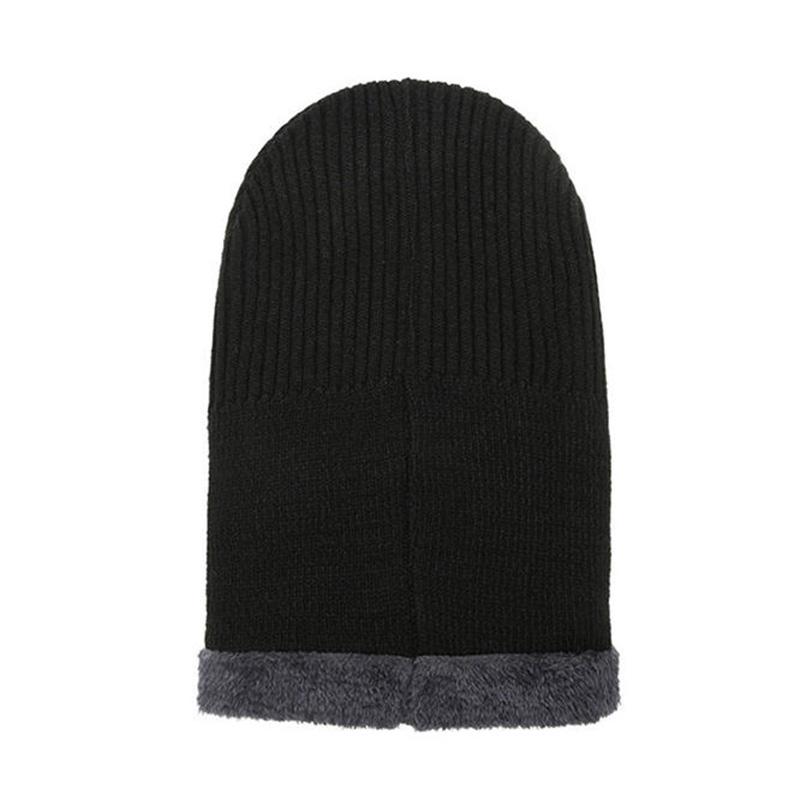 Fresh Latest Brand New Fleece-Lined Knit Beanie Hat With Earflaps Street Style Urban Street Style Cap For Outdoor Cycling, Warm Hat