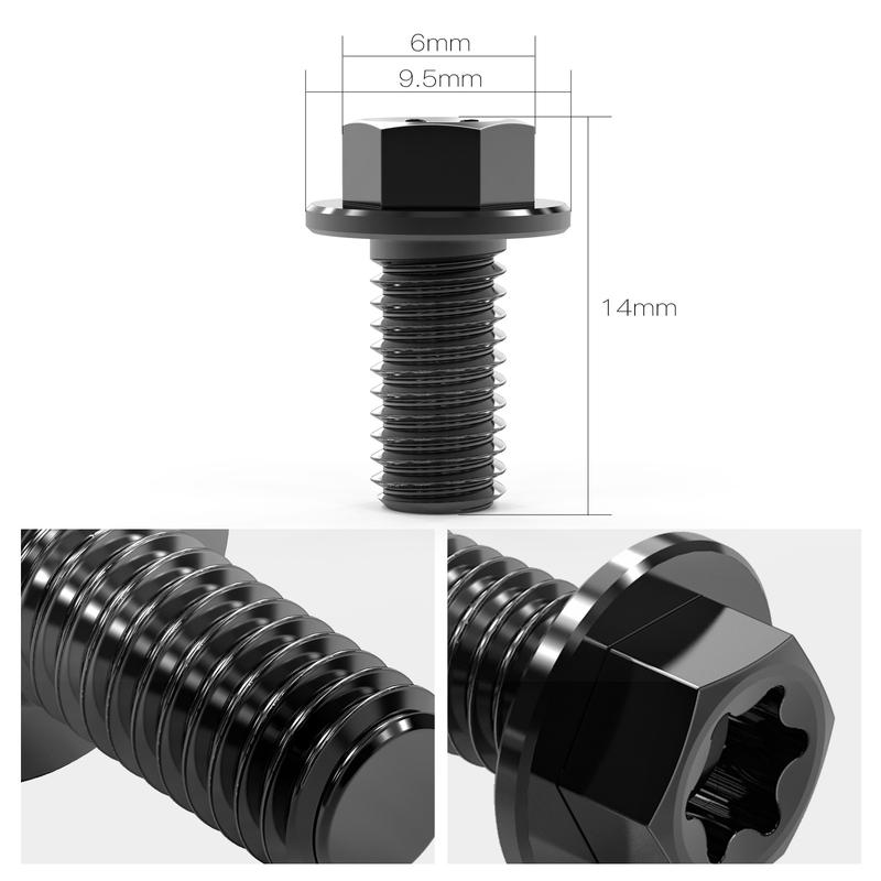 NICECNC Для Surron Light Bee X S L1E M5X10 M6X13 Передние Задние Винты Тормозного Диска Для Segway X160 X260 Электро-кроссовый Велосипед 2025