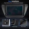 Double Din Fascia 9 Inch Car Radio Dash Kit for Lancer IX 2006, Navigation Stereo Installation Panel, Center Console Replacement Frame Android