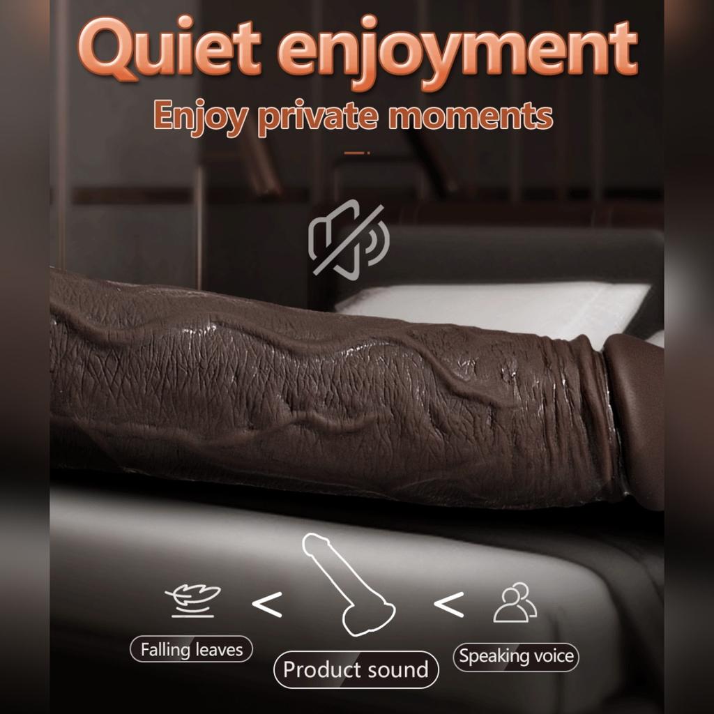 Черный римский телескопический 3 см поворот на 360° Интеллектуальный обогрев Беспроводной пульт дистанционного управления Электрический фаллоимитатор Секс-игрушки для взрослых Продукты Вибратор Мастурбатор