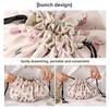 Drawstring Drawstring Makeup Bag Large Capacity Women's Wash Bag Convenient Cosmetic Bag  Daily Use