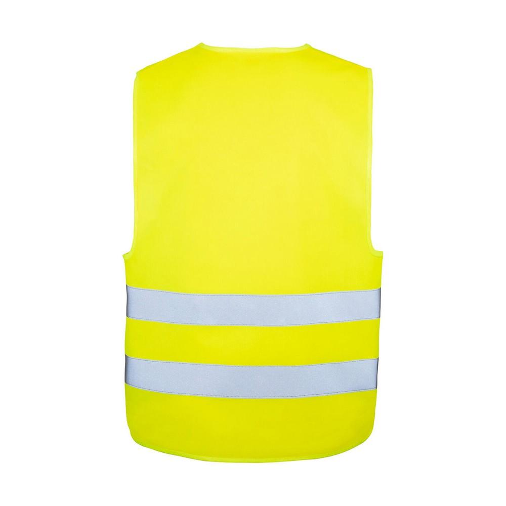 Korntex Unisex Adult Basic Safety Vest (Pack of 4)