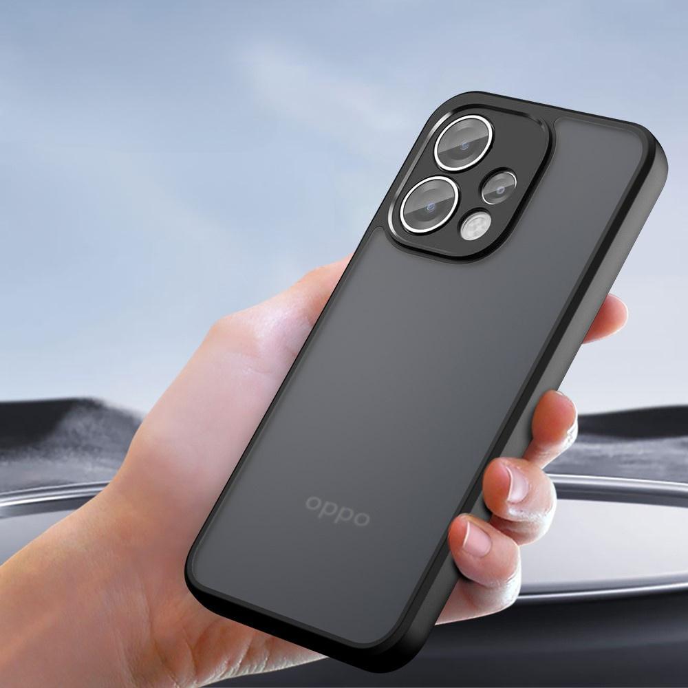 Case for Oppo Reno 15, Fusion Hybrid, Matte Black