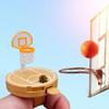 Мини-игрушка для баскетбольной площадки Fingertip, портативное устройство для подачи, напечатанное на 3D-принтере, не содержащее бисфенол-А, увлекательная игра для путешествий, походов