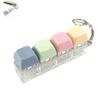 Keyboard Keychain Fidget Toy Stress Relief Compact Lightweight Design Realistic Clicking Sounds Key Chain
