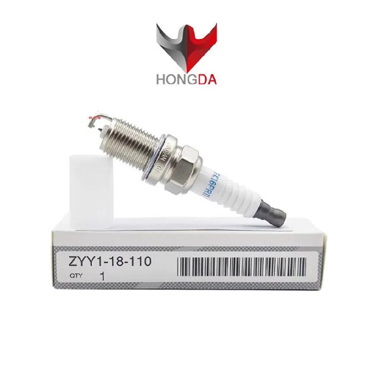 HONGDA New Iridium Spark Plug ZYY1-18-110 FK16PR11 For Mazda 2 1.3L 1.5L Mazda 3 1.6L ZYY1 18 110 FK16PR-11 ZYY118110