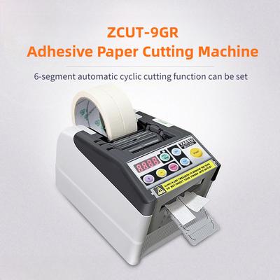 Машина для производства самоклеящейся бумаги ZCUT-9GR, полностью автоматическая машина для резки клейкой ленты, резак для защитной пленки на электроленте