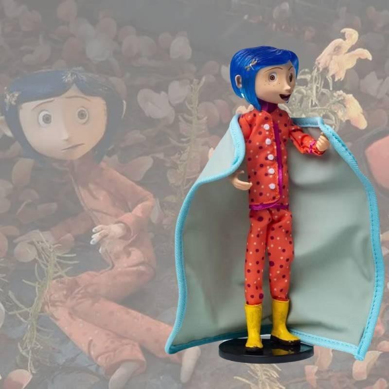 Кукла Коралина Фигурка 7 дюймов Версия в плаще Высококачественная Коллекционная Модель