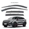 Дефлекторы окон (ветровики) Chery Omoda 5 от дождя и солнца