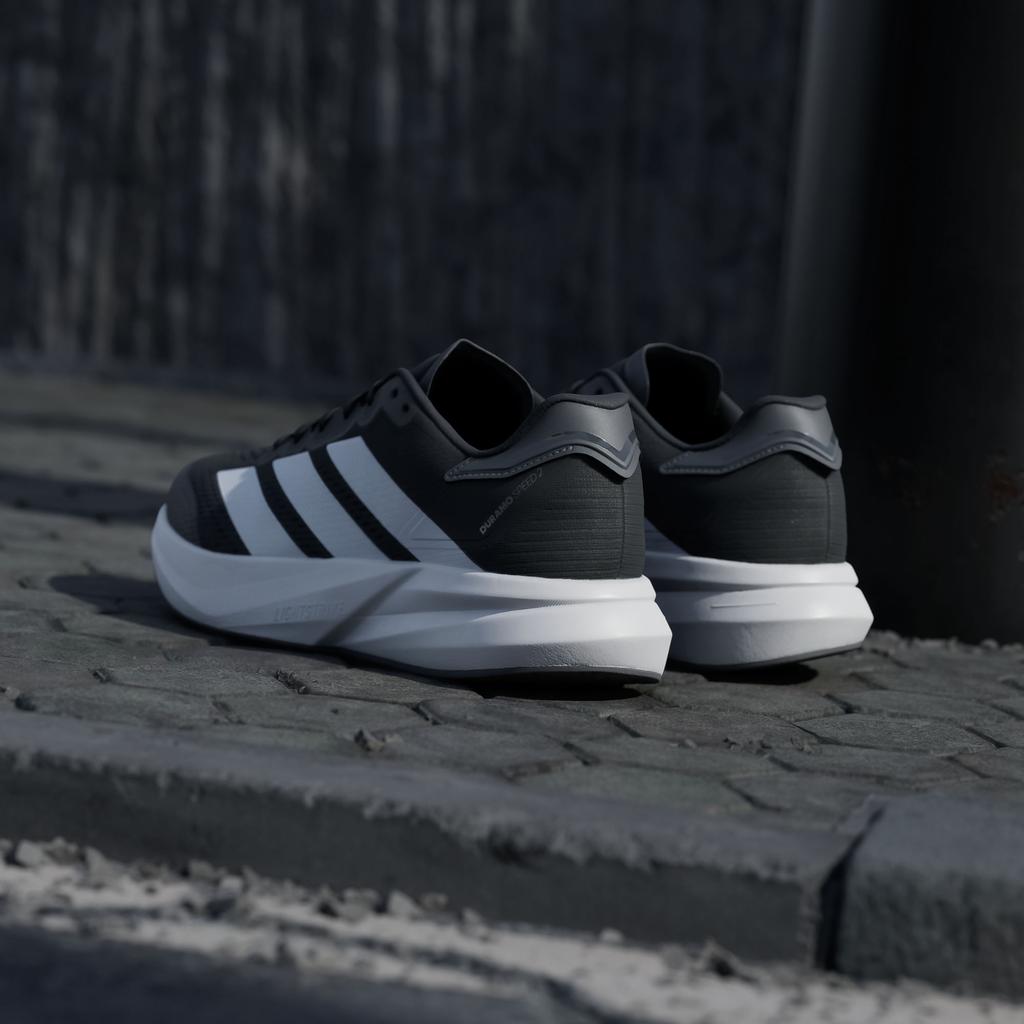 adidas Duramo Speed Черный Облачный Белый Серый Пять