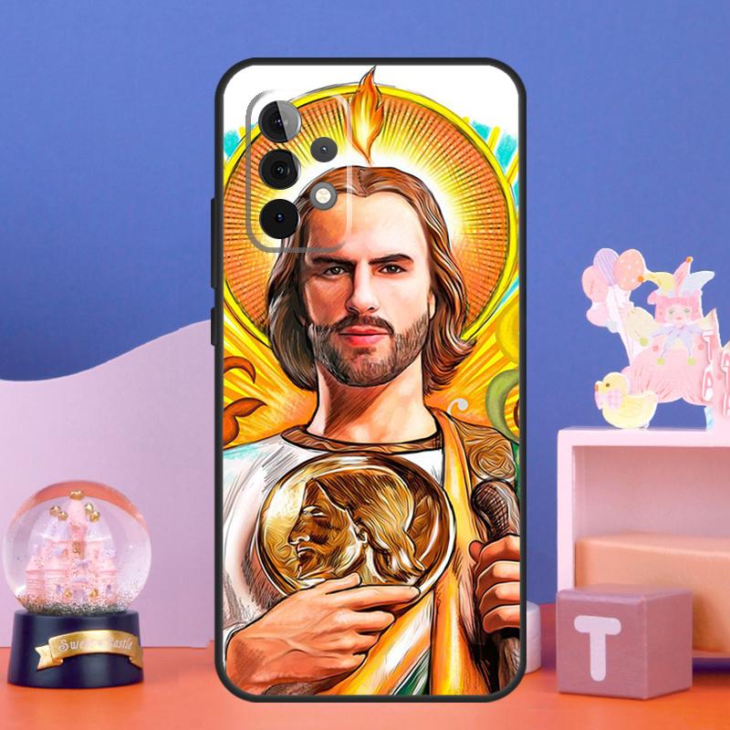 San Judas Tadeo Case For Samsung Galaxy A54 A34 A24 A14 A53 A33 A13 A52 A32 A22 A12 A71 A51 A15 A25 Cover