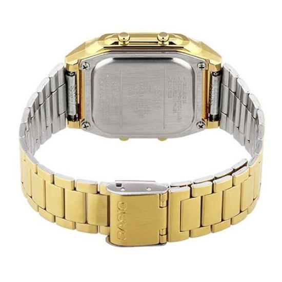 Casio Mesh Me Up Цифровые Повседневные Кварцевые Международная Доставка E-Data-Bank Часы A178WGA-1A