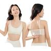 Ziyouxi Girls' Bra Underwear for Middle And High School Students, Summer Seamless Anti-Shock Mesh Bra for Teenagers in Puberty, Breathable Thin Style