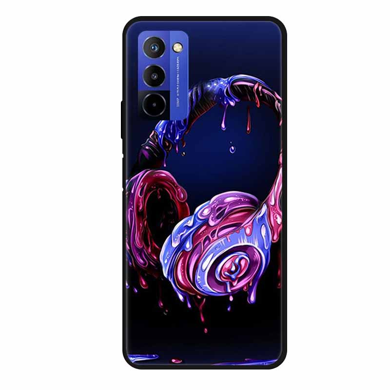Чехол для Wiko 10 6,75" Роскошный Мягкий Силиконовый Задняя Крышка из ТПУ Чехол для Телефона для Wiko 10 Wiko10 Coque Защитный Ударопрочный Love Fundas